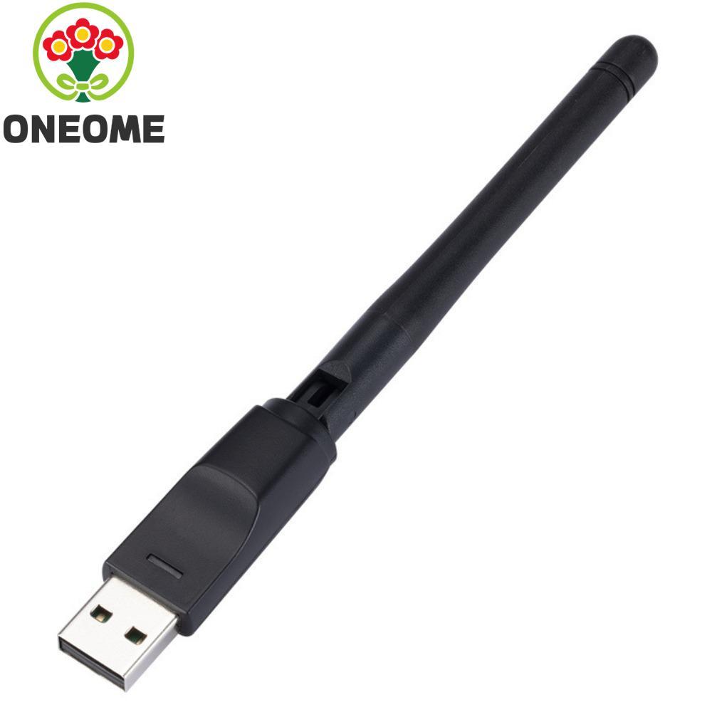 Thẻ mạng ONEOME 150Mbps MT7601, Bộ chuyển đổi Wifi USB Wi-fi Dongle USB 150Mbps, Màn hình đèn LED Bộ