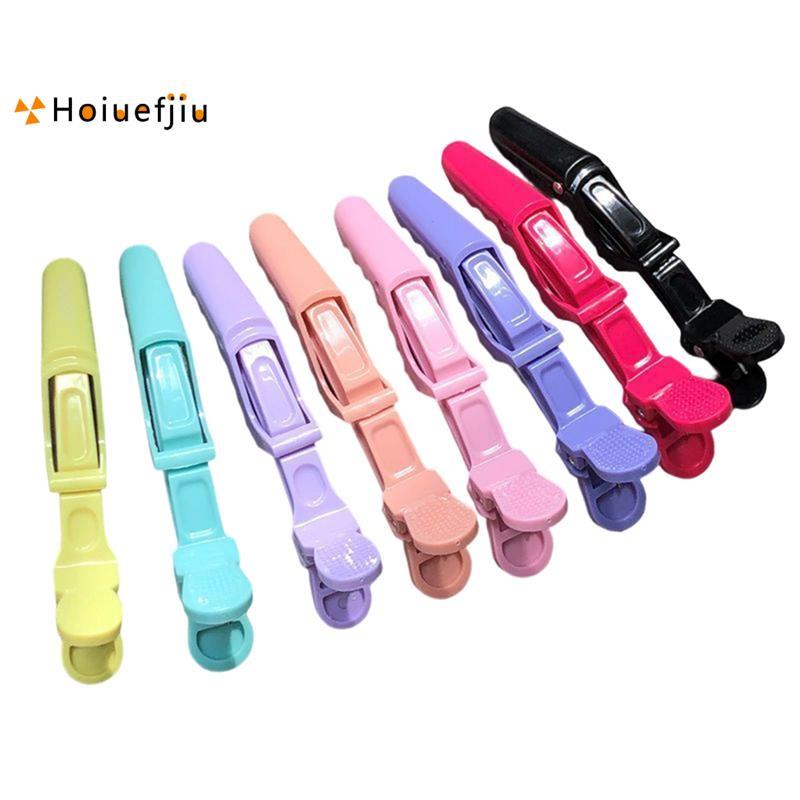 Kẹp Tóc 8 Chiếc Đầy Màu Sắc Cá Sấu Kẹp Tóc Kẹp Làm Tóc Salon Chuyên Nghiệp Kẹp Tóc Tóc Phụ Kiện Cắt 