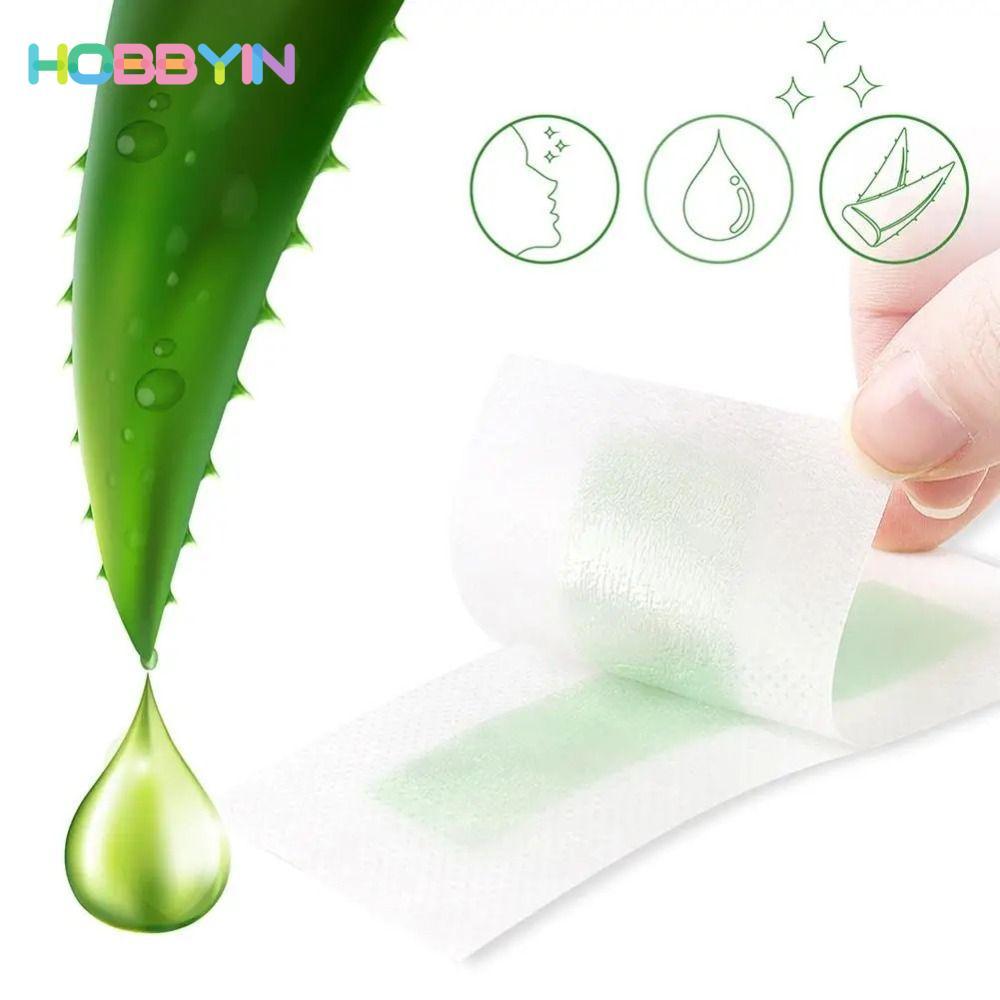 HOBBYIN Facial Lip Wax Strips, dành cho cằm Upper Lip Jaw Lông mày Râu cho chân Body Face Hair Remov