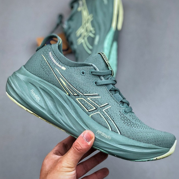 Giày chạy bộ nhẹ có đệm GEL-NIMBUS 26 marathon cổ điển size 36-45 TDCL