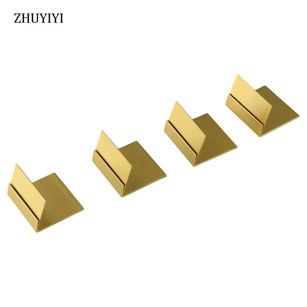 ZHUYIYI Place Card Holder, DIY Metal Name Card Clip Stand, Table Number Stands Bền Display Sign Hold