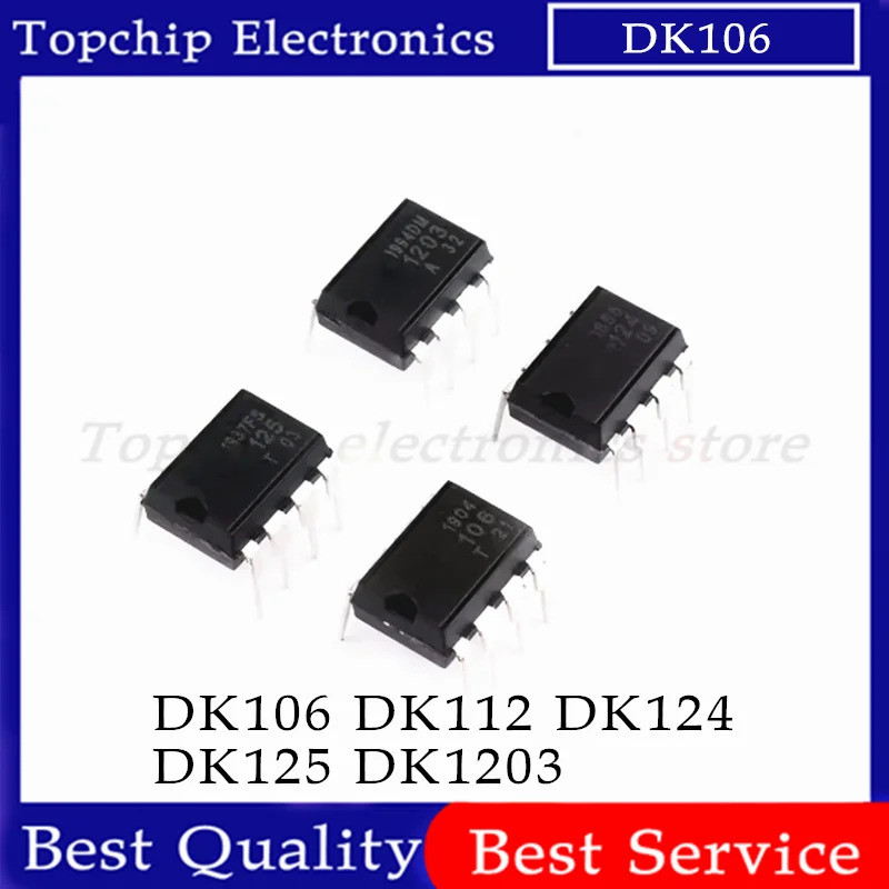 5 chiếc DK106 DK112 DK124 DK125 DK1203 Phích cắm trực tiếp DIP-8 Chipset