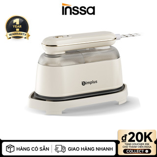 INSSA×Simplus Bàn Ủi Hơi Nước Tay Cầm Xoay 180° Dễ Mang Theo Công Suất Lớn 1000W GTJH022