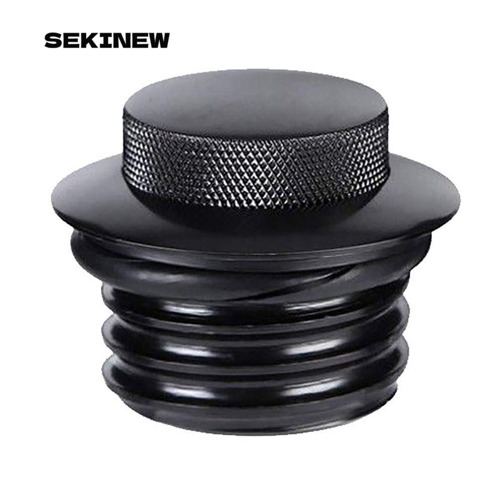 Nắp xăng xe máy SEKINEW, Nắp xăng nhôm đen, Nắp bình xăng cho nắp xăng Harley