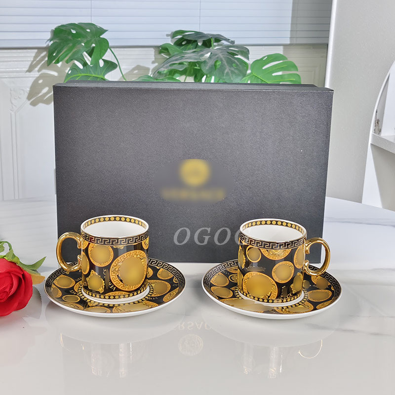 Ouge Coffee Cup Birthday Gift Set Coffee Cup and Saucer Exquisite Gift Box