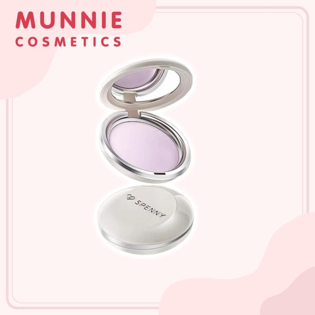 [SPENNY] Phấn phủ nướng Spenny Soft Yarrn Powder Cake hiệu chỉnh màu da 7.5g