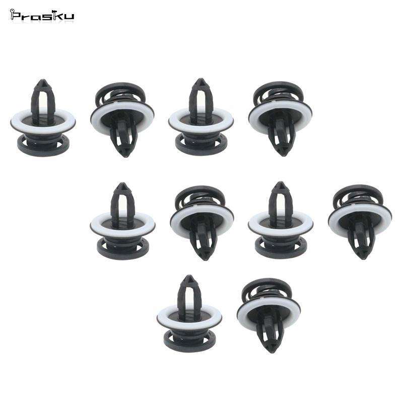Prasku Ô Tô Bảng Điều Khiển Cửa Giữ Kẹp 8E0-868-243 Nylon Đẩy Bộ Dây Buộc Cho Xe Audi A3 A4 B6 B7 Nâ