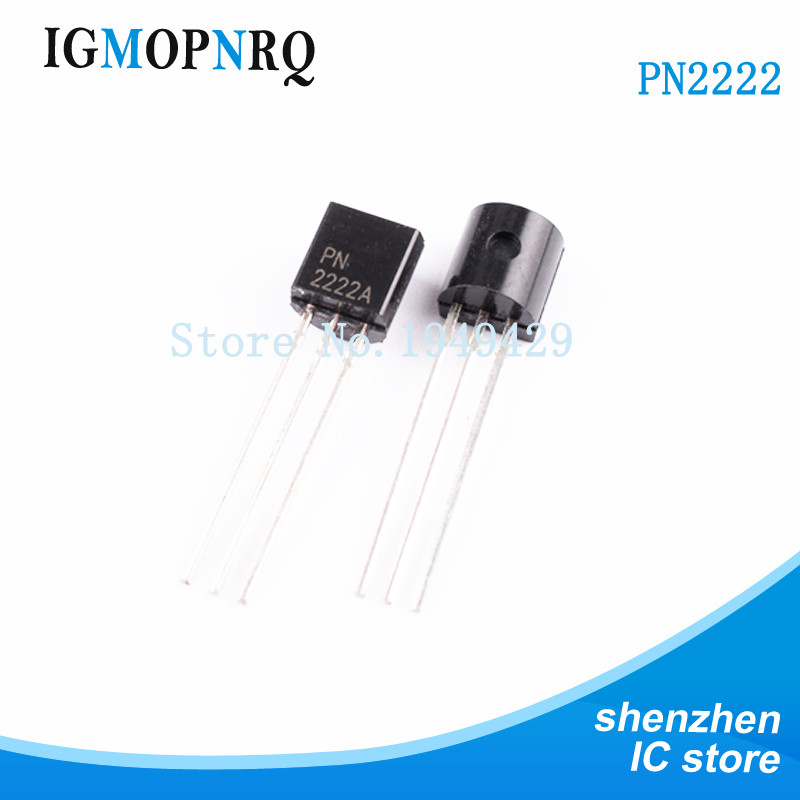 20 chiếc PN2222A TO-92 PN2222 Bóng bán dẫn nối lưỡng cực (BJT) NPN Gen Pur SW Mới