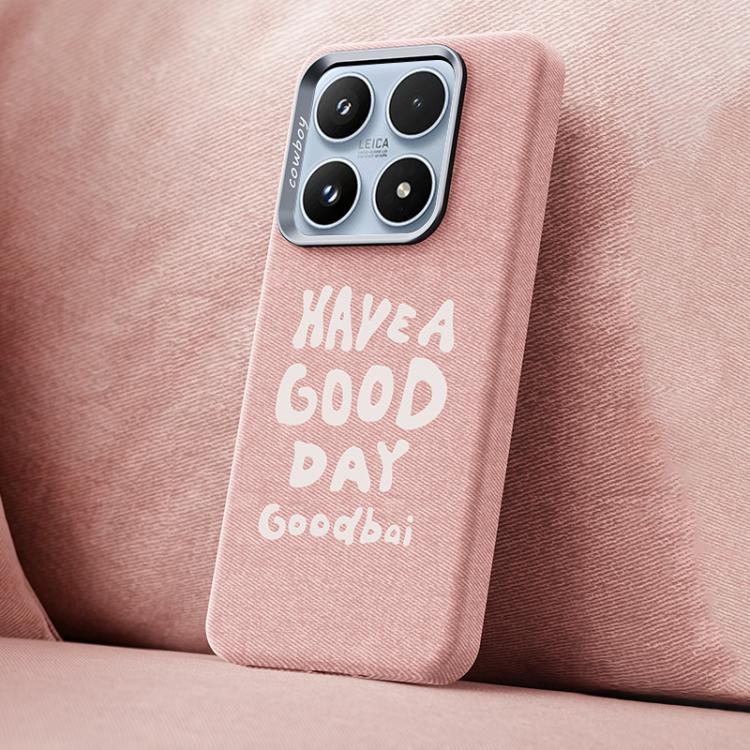 Để vận chuyển Ốp điện thoại bảo hiểm toàn diện họa tiết Denim đẹp cho Xiaomi 15 / Xiaomi 14 Pro / Xi