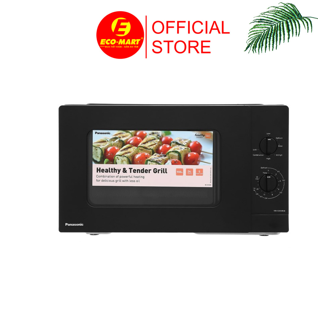 Lò vi sóng có nướng Panasonic 24 lít NN-GM34NBYUE