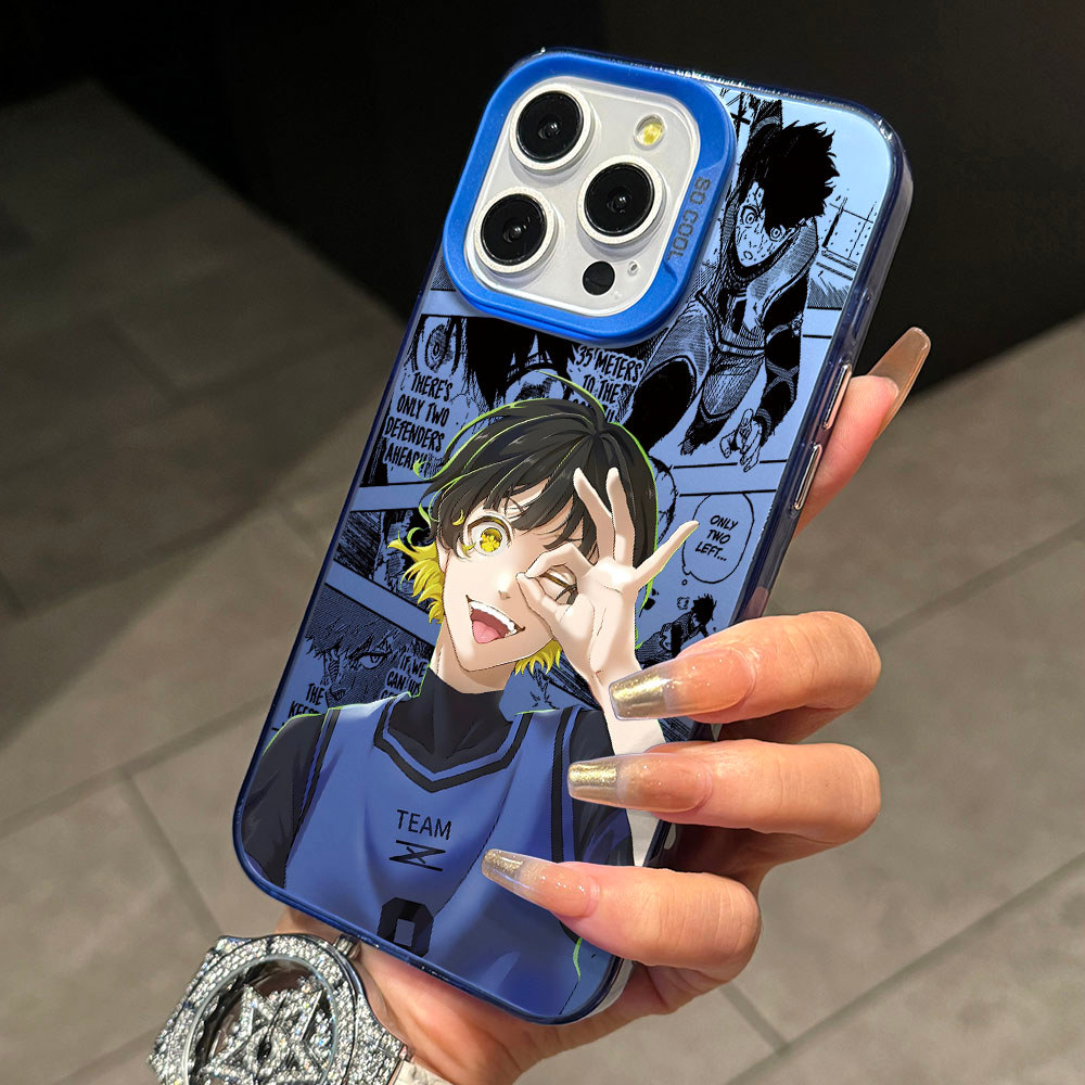 Ốp lưng Anime BLUE LOCK Hachiraku Meguru cho Apple iPhone 17 Air 16 16e 15 14 13 12 Mini 11 Pro Max 