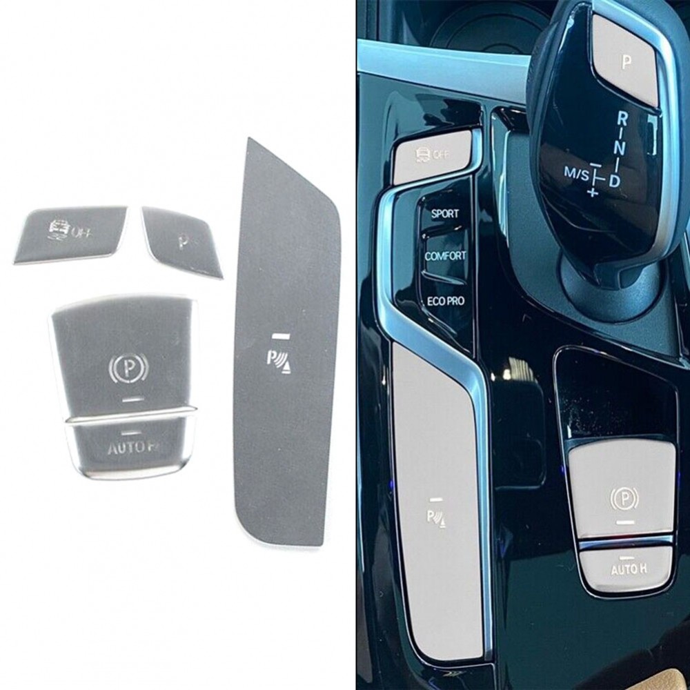 Viền Nút Cho Xe BMW G30 Gear No Crack No Peel Phần Đặc Biệt 5 Series
