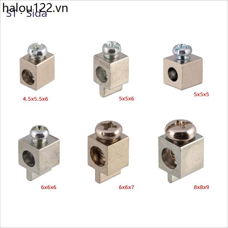PCB Square Copper Terminal LED Nhôm Substrate SMD Patch Flat Bottom Copper Square 5 * 5 * 5 6 * 6 * 