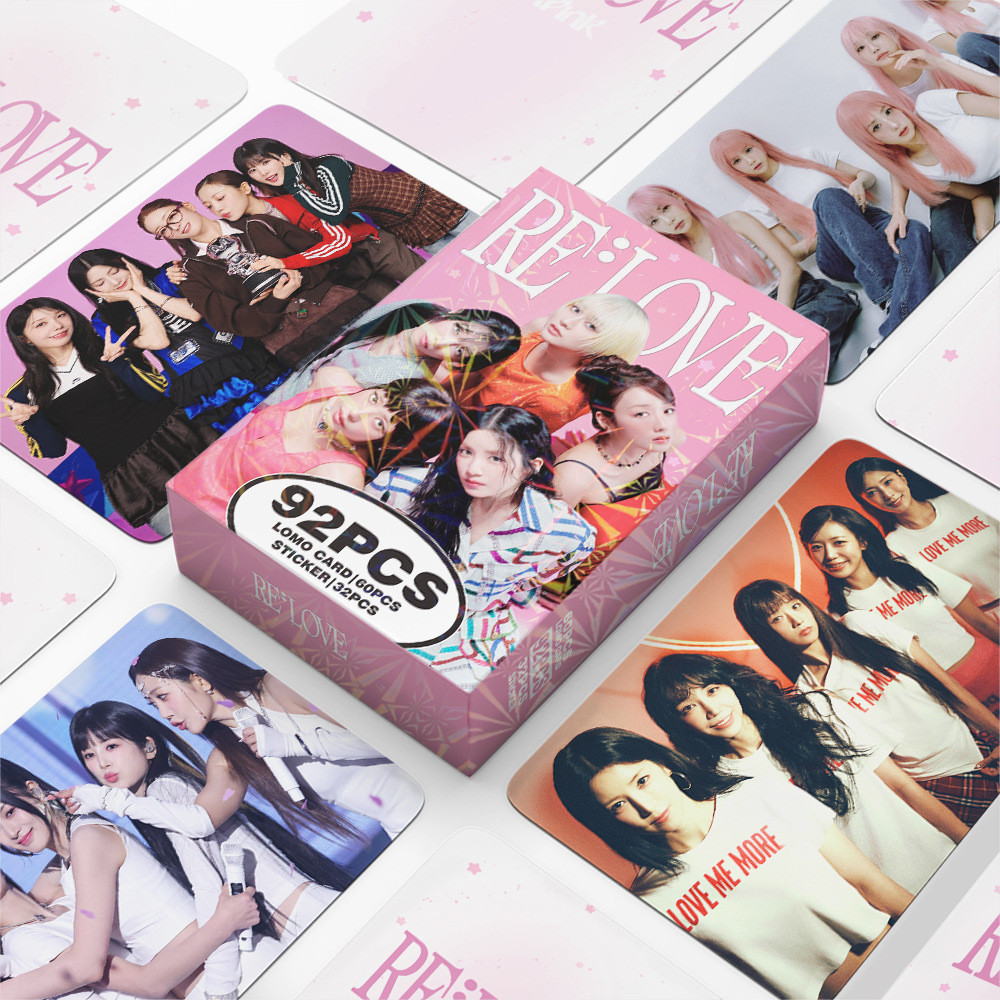 92 chiếc APINK RE: LOVE Photocards Love Me More Kỷ niệm 15 năm Lomo Cards Dán Park Cho Rong Yoon Bo 