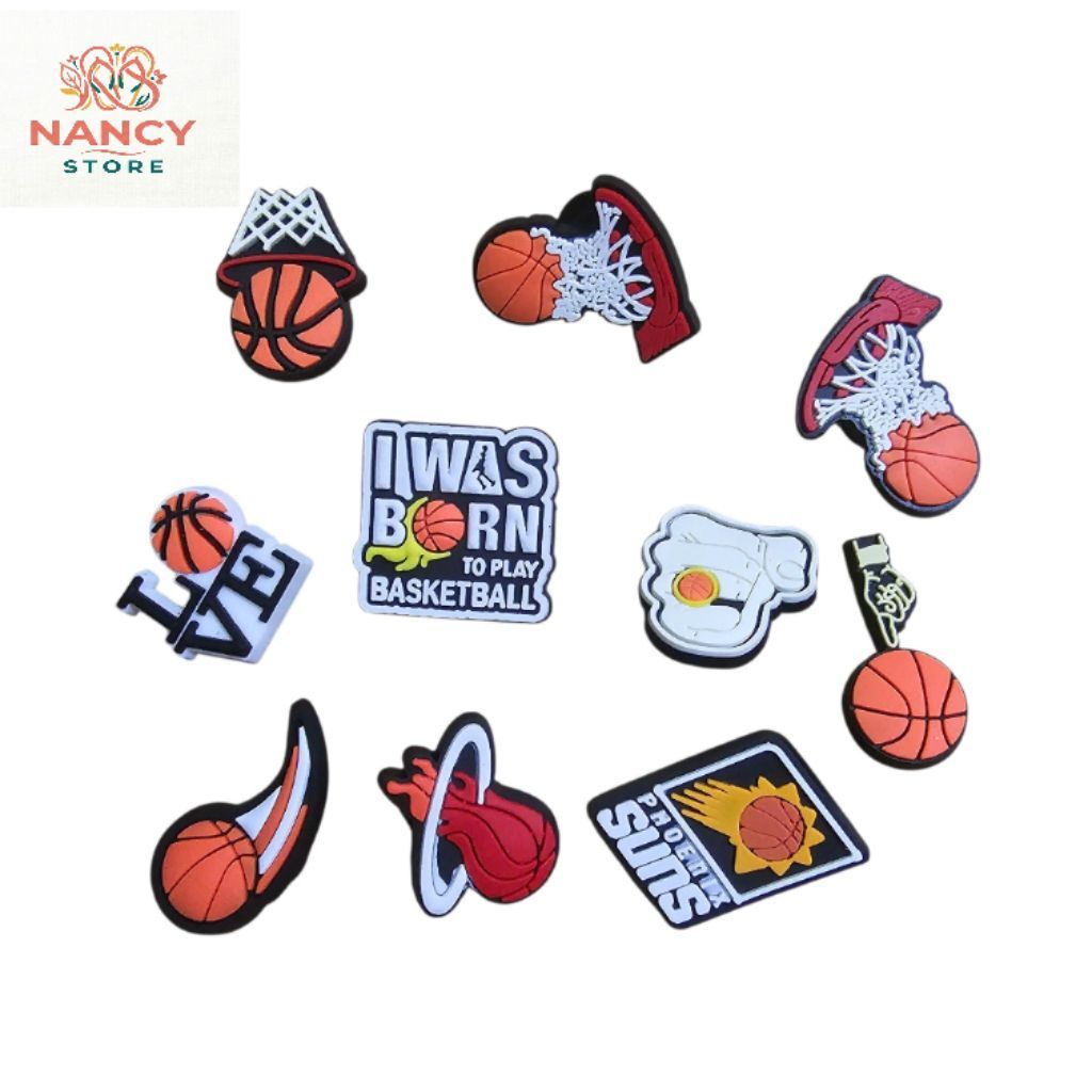 NANCY STORE- Phụ Kiện Trang Trí Dép - Charm Gắn Dép Sticker Mini Cute dễ thương Nhiều Mẫu Ngẫu Nhiên