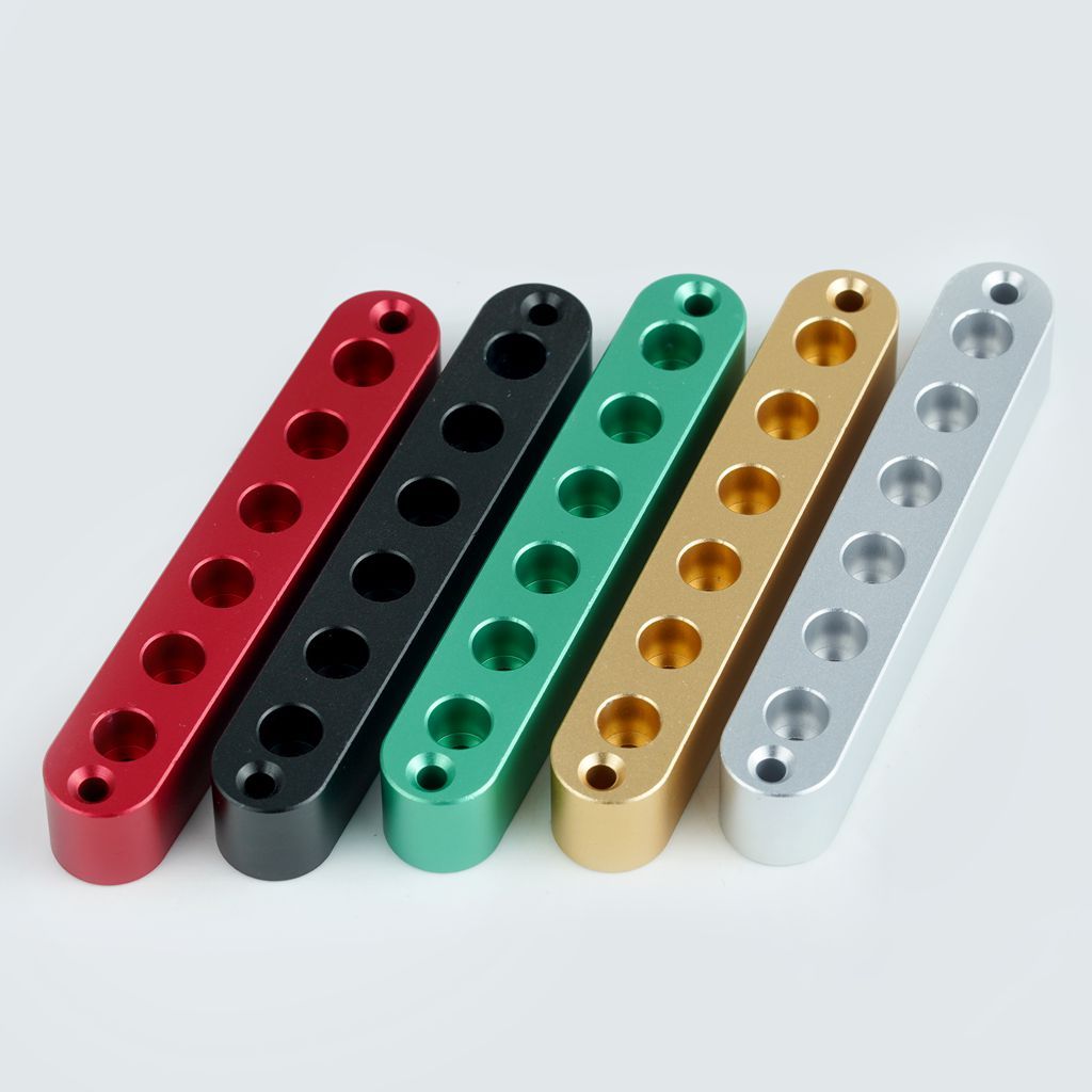 Khối Ferrule dây nhôm 6 / 7 Guyker cho đàn guitar xuyên cơ thể