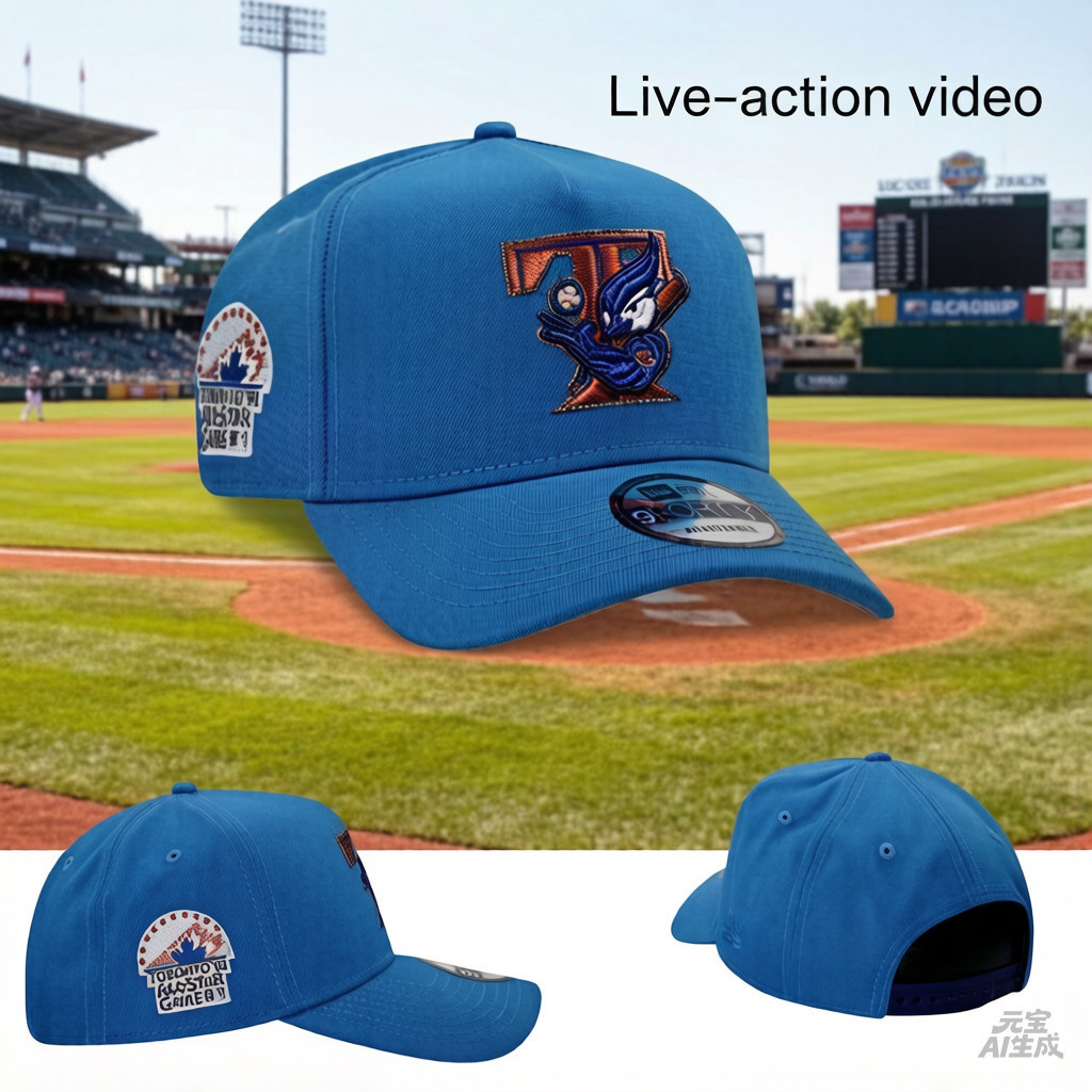 Mũ bóng chày Toronto Blue Jays All-Star Game 1991 màu đồng xanh, có thể điều chỉnh size, phù hợp thờ