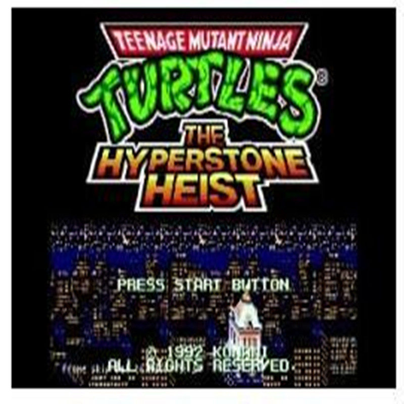 [Thẻ trò chơi có sẵn] Thẻ trò chơi máy SEGA Ninja Turtles 3 Ninja Turtles 3 Hai người chơi Đột phá 1