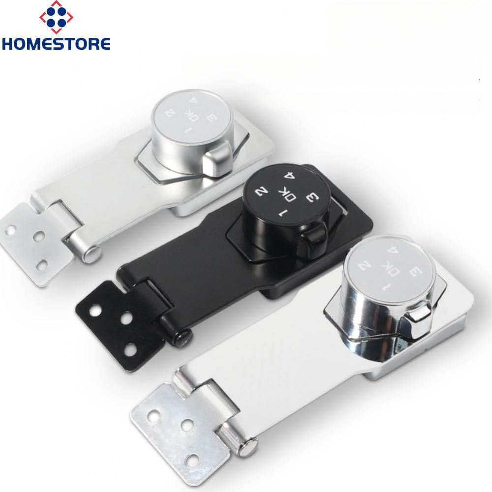 [Homestore]Electronic Combination Lock for Cabinet Door Drawer Fridge No Drill Zinc Alloy