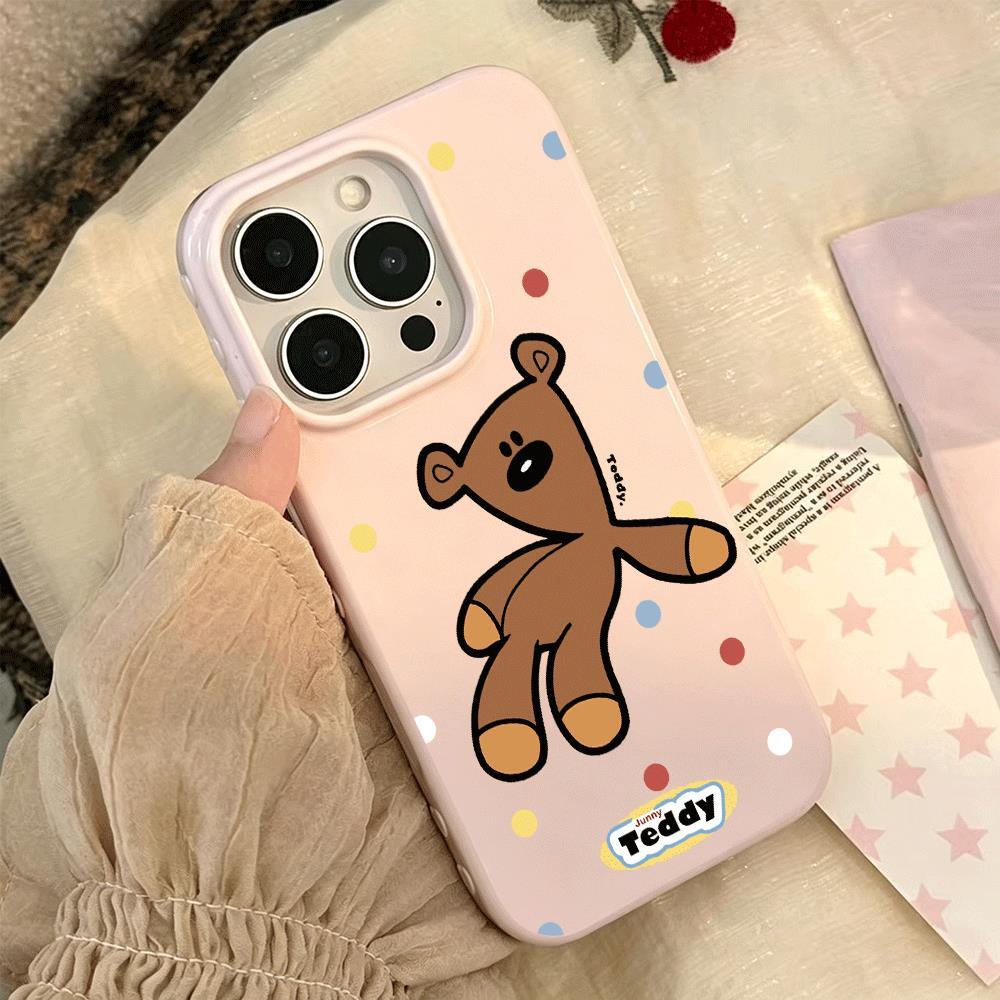 Gấu nâu Thích hợp iPhone 1716/15/14 trường hợp 13/12/11xr dễ thương 8/7 hàng ngày | BigBuy360 - bigbuy360.vn