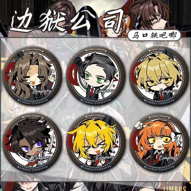 Công ty Limbus Merch Charms Otis Faust Gregor Hong Lu Tin Trâm Huy Hiệu Chân