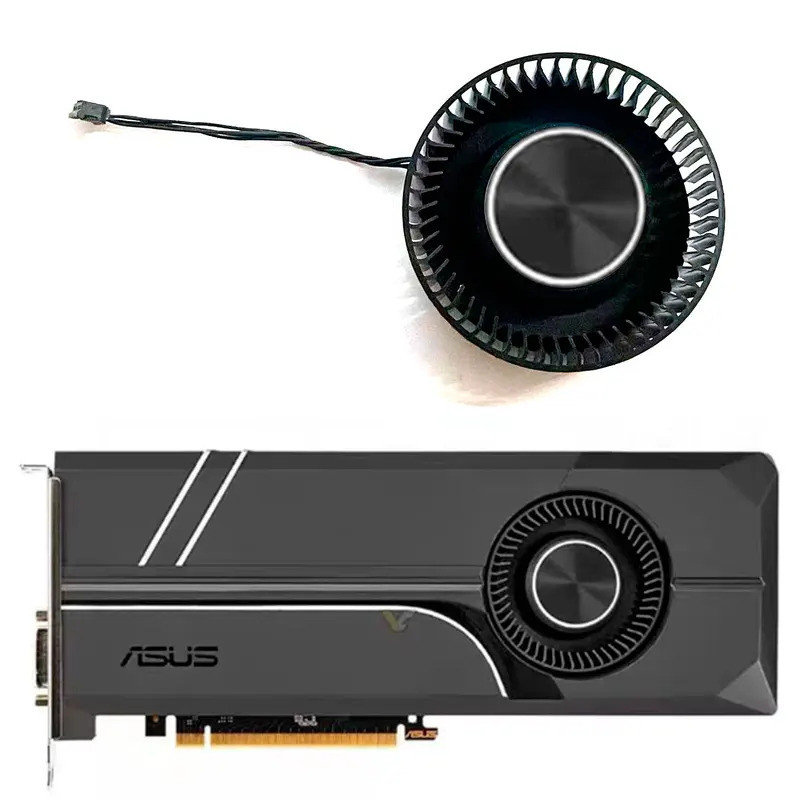 4pin 66MM PLB06625B12HH thích hợp cho quạt làm mát card đồ họa ASUS Turbo GTX 1060 / 1070 / 1070ti /