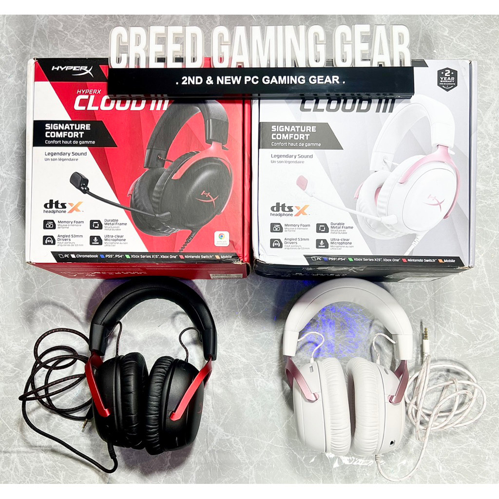 Tai Nghe Gaming HyperX Cloud III (Cloud 3) có dây Wired