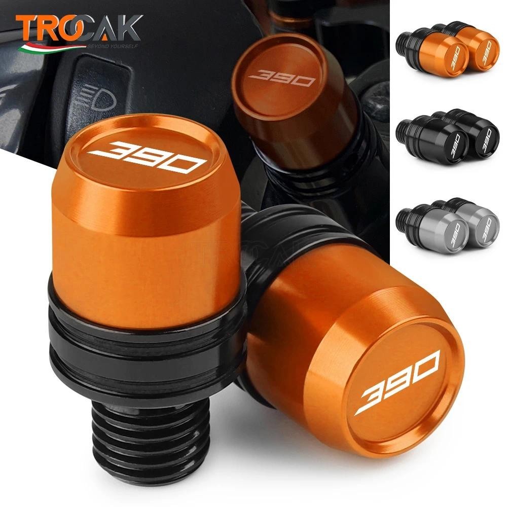 Mới Cho KTM DUKE 390 Duke 390 Phiêu Lưu Xe Máy Phụ Kiện Nhôm Gương Lỗ Cắm Vít Bu Lông 10MM