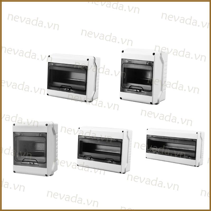 Hộp phân phối ngắt mạch chống nước Nev ♕ 3 5 8 12 18Ways cho ngoài trời trong nhà