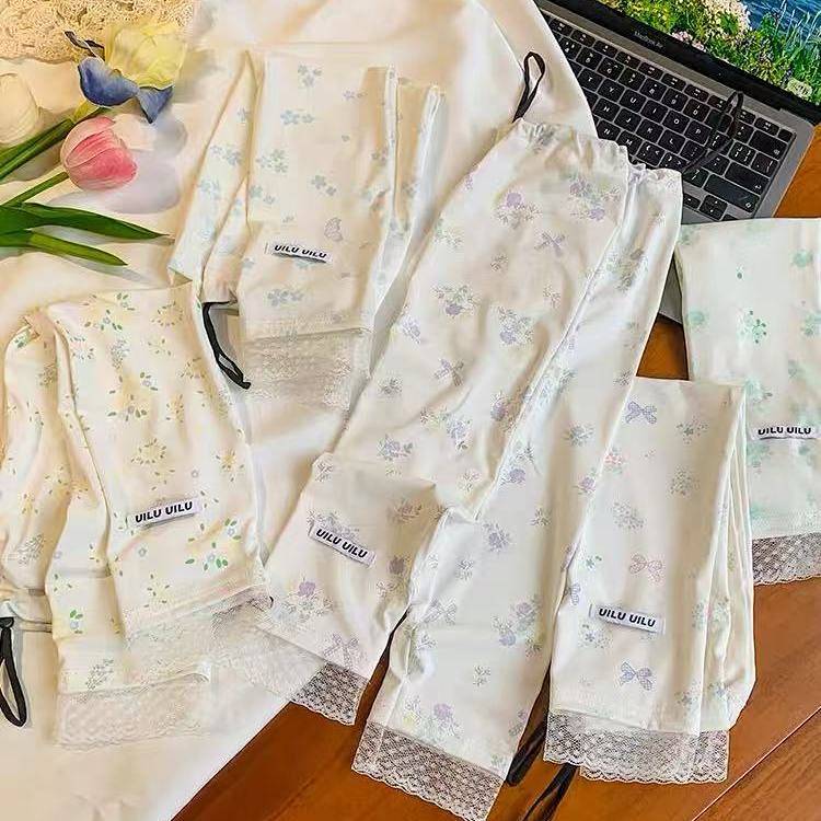Lace Sun Protection Oversleeve Driving Sun Protection UV Loose Ice Sleeve Summer Ice Silk Oversleeve