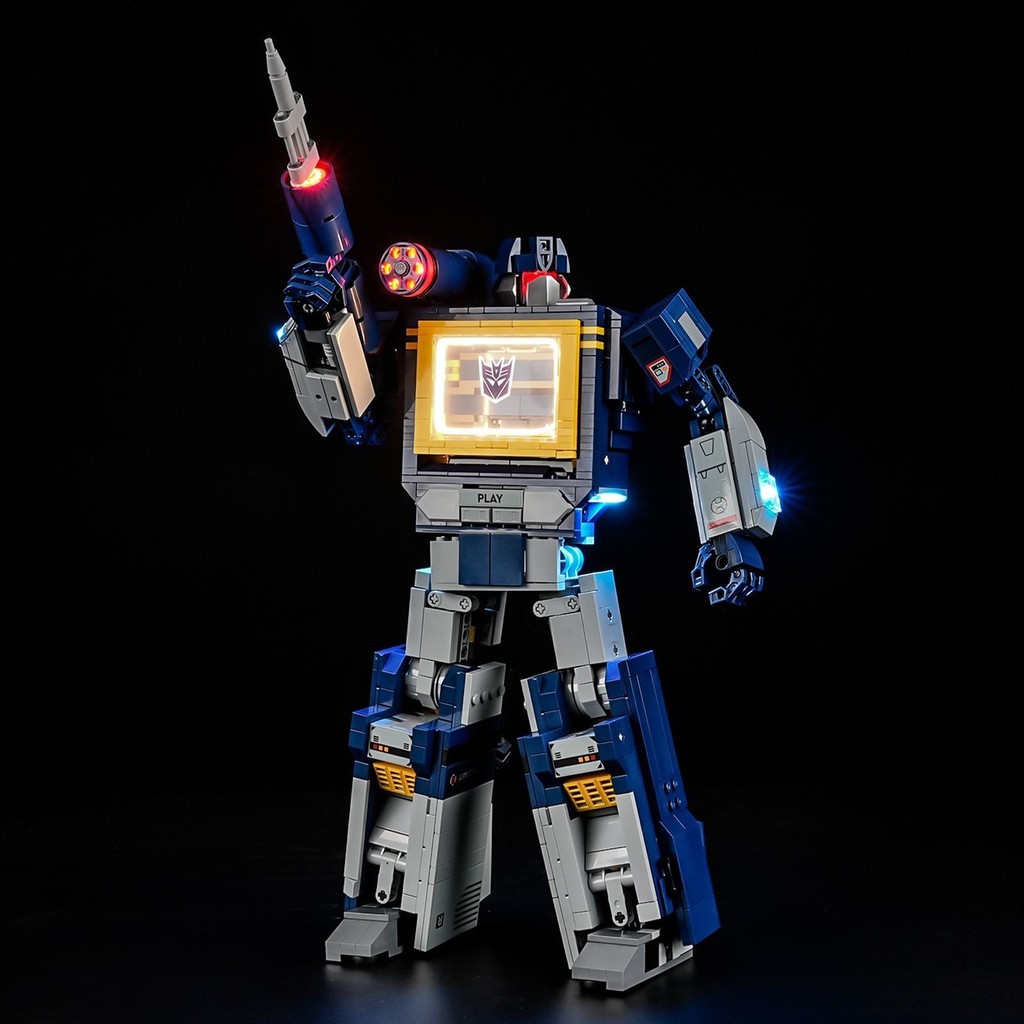 Tương thích với Lego 10358-Transformers Sonic LED Lighting Toy Model Lighting (không có khối xây dựn