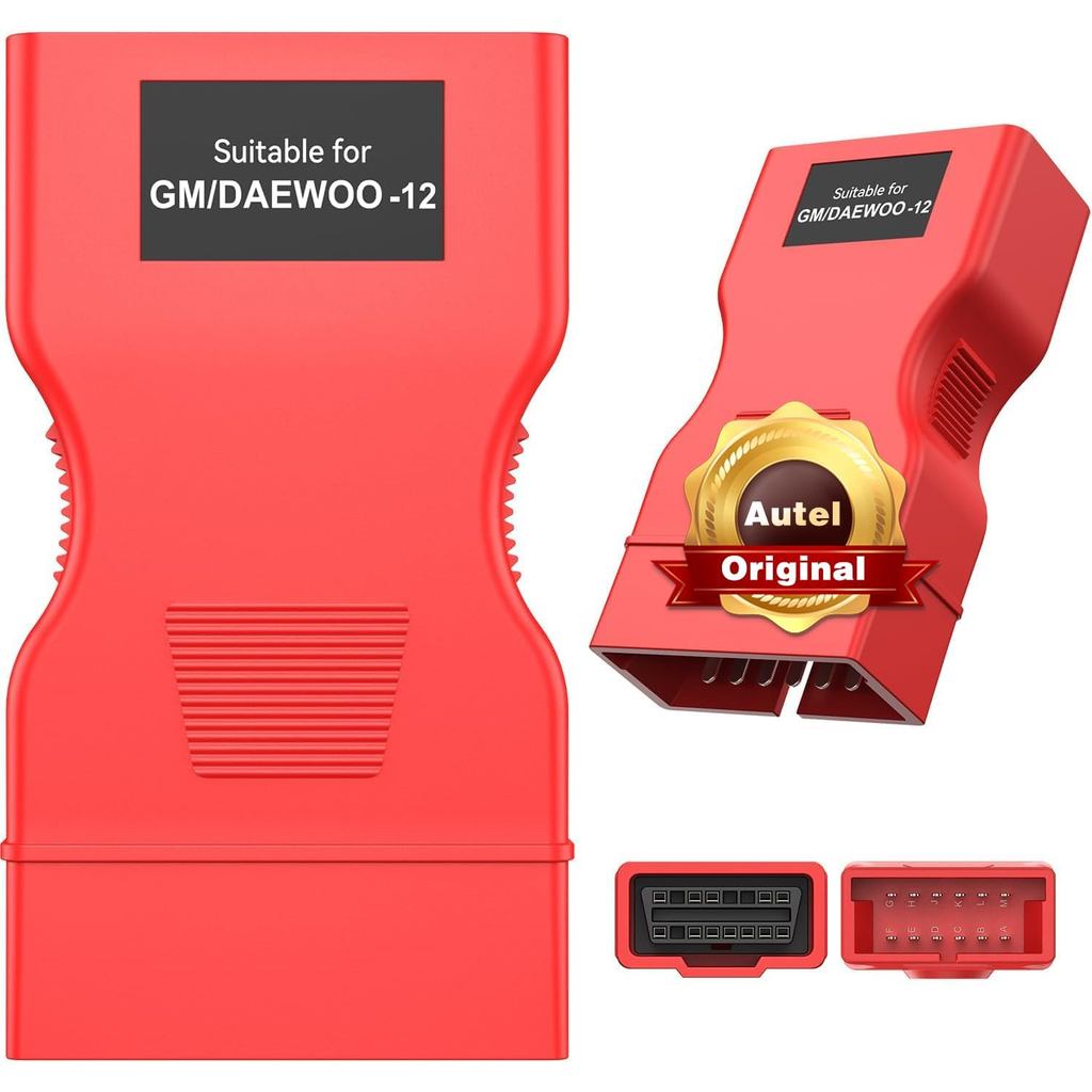 Autel Original Daewoo & GM OBD2 sang OBD1 Adapter, 2026 OBDI 12 Pin Nam Ổ Cắm Đến 16 Pin Nữ OBDII Kế
