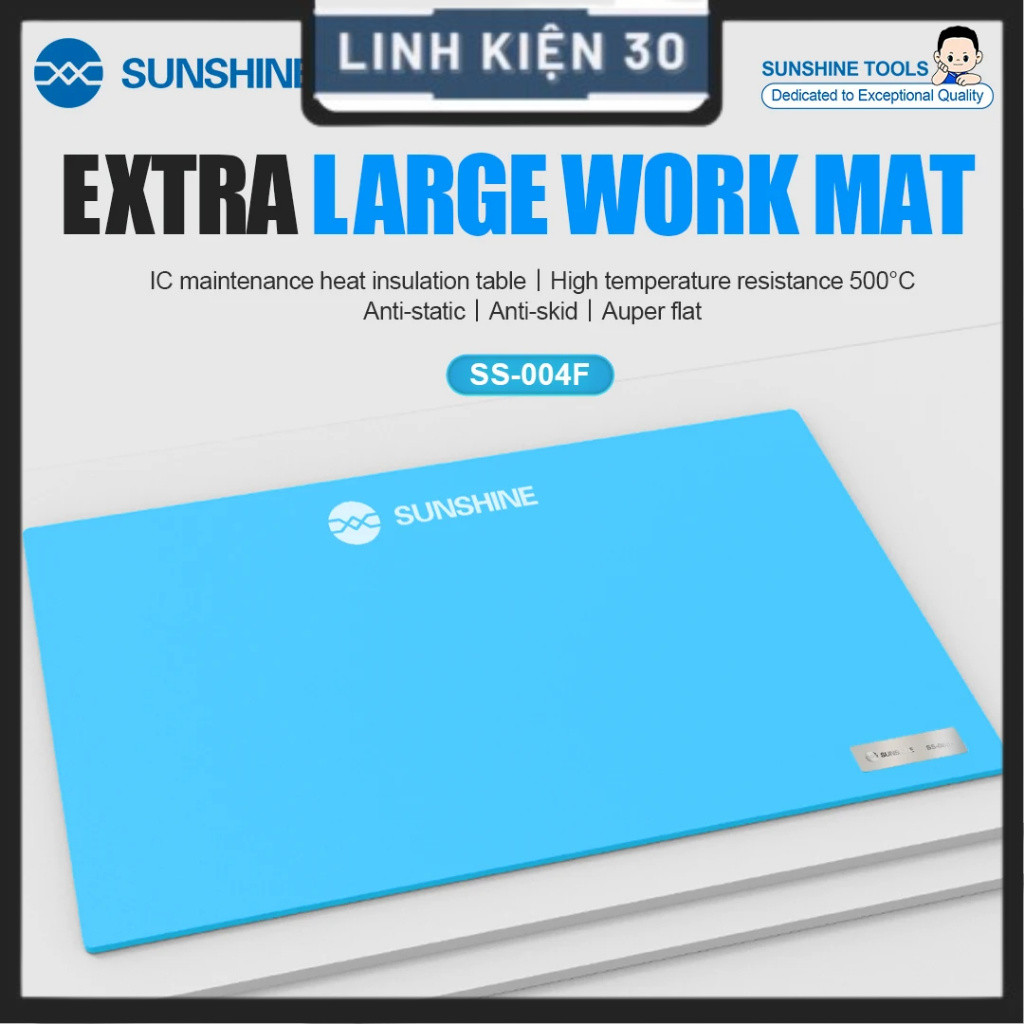 Thảm lót kỹ thuật to SS-004F 35x50cm chịu nhiệt cao