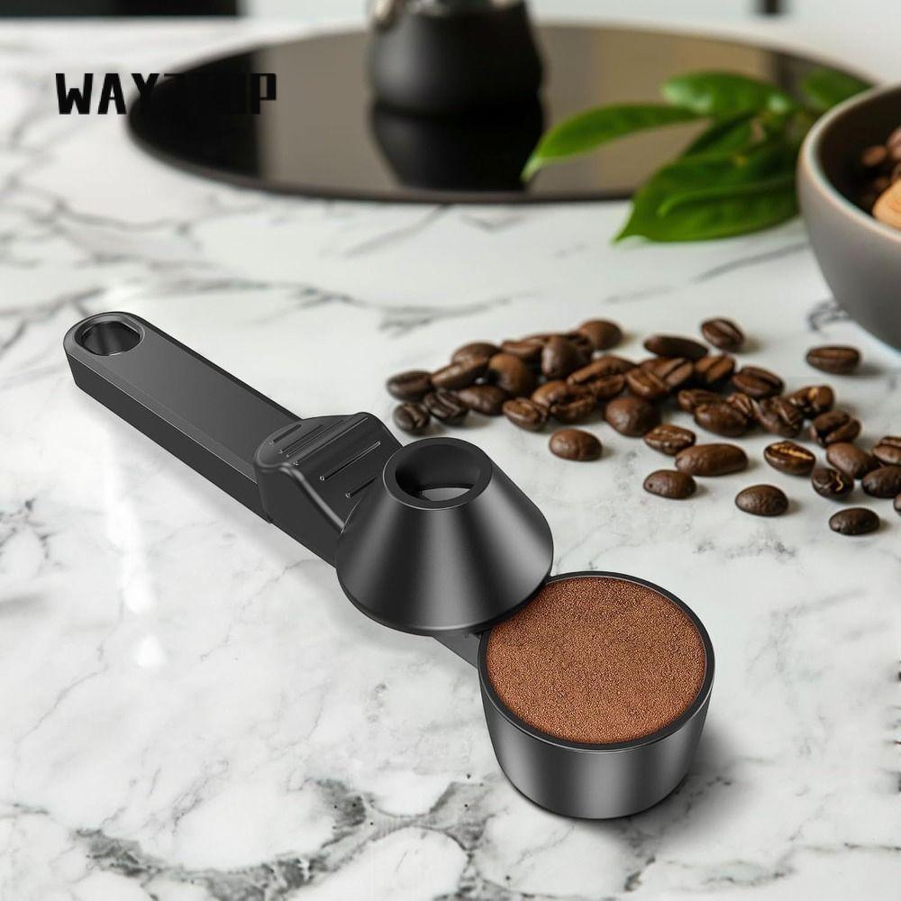 Muỗng Bột Protein WAY2TOP, Muỗng Cà Phê Có Thể Tái Sử Dụng Không Tràn, Phễu Thìa Trượt Bền Cho Sữa &