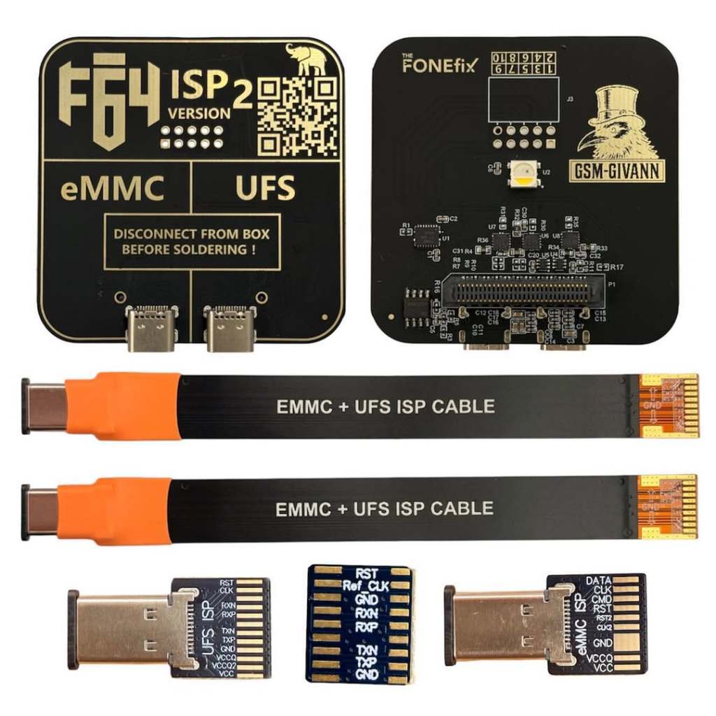 Full bộ adapter V2 cho box F64