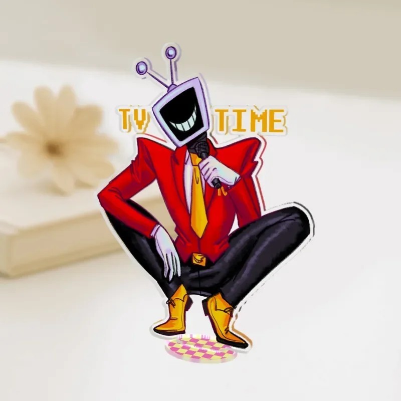 Standee Hazbin Hotel nhân vật Vox mô hình mica 20cm trang trí bàn học cao cấp mẫu mới quà tặng fan A