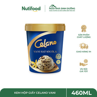 Kem Hộp Giấy Celano Vani 460ml - Thơm Béo Hương Vani