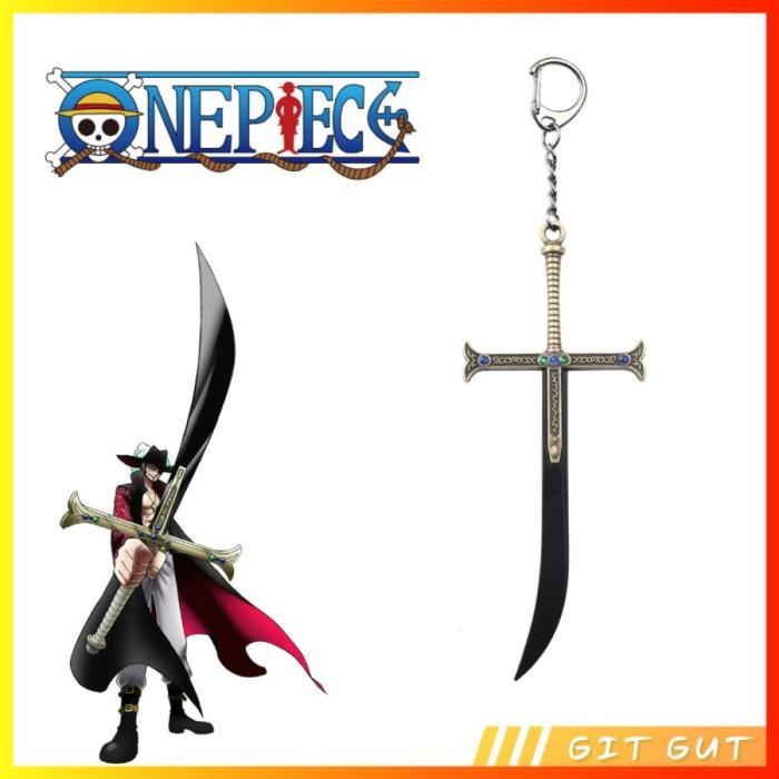 Keychain Gantungan Kunci One Piece Yoru Sword Dracule Mihawk