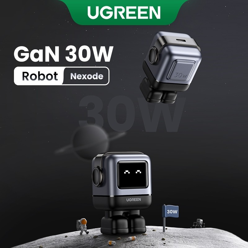 Củ Sạc Robot Ugreen 25036 15550 45089 CD361 30W CM359 Charger Nexode GaN