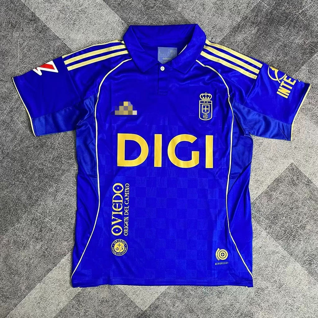 2026-27 Real Oviedo Home Soccer Jersey Fan Phiên bản Tùy chỉnh Tên & Số AAA + Chất lượng cao cấp Tho