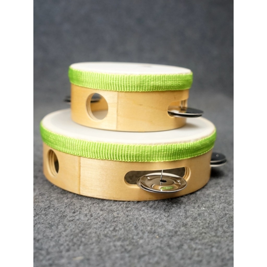 EA3 Giáo dục mầm non Nhạc cụ bằng gỗ nguyên khối Tambourine Stick Orff Nhạc cụ gõ Máy trợ giảng