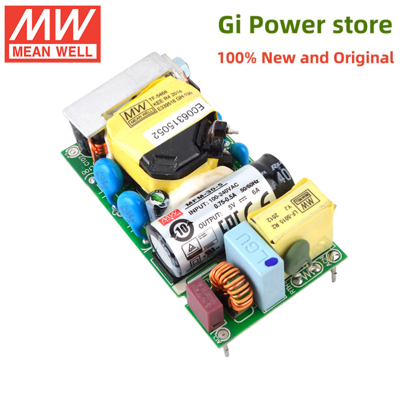 MFM-30 30W MEAN WELL AC-DC Y tế Màu xanh lá cây đáng tin cậy Y tế trên tàu Loại MFM-30-48 MFM-30-5 M