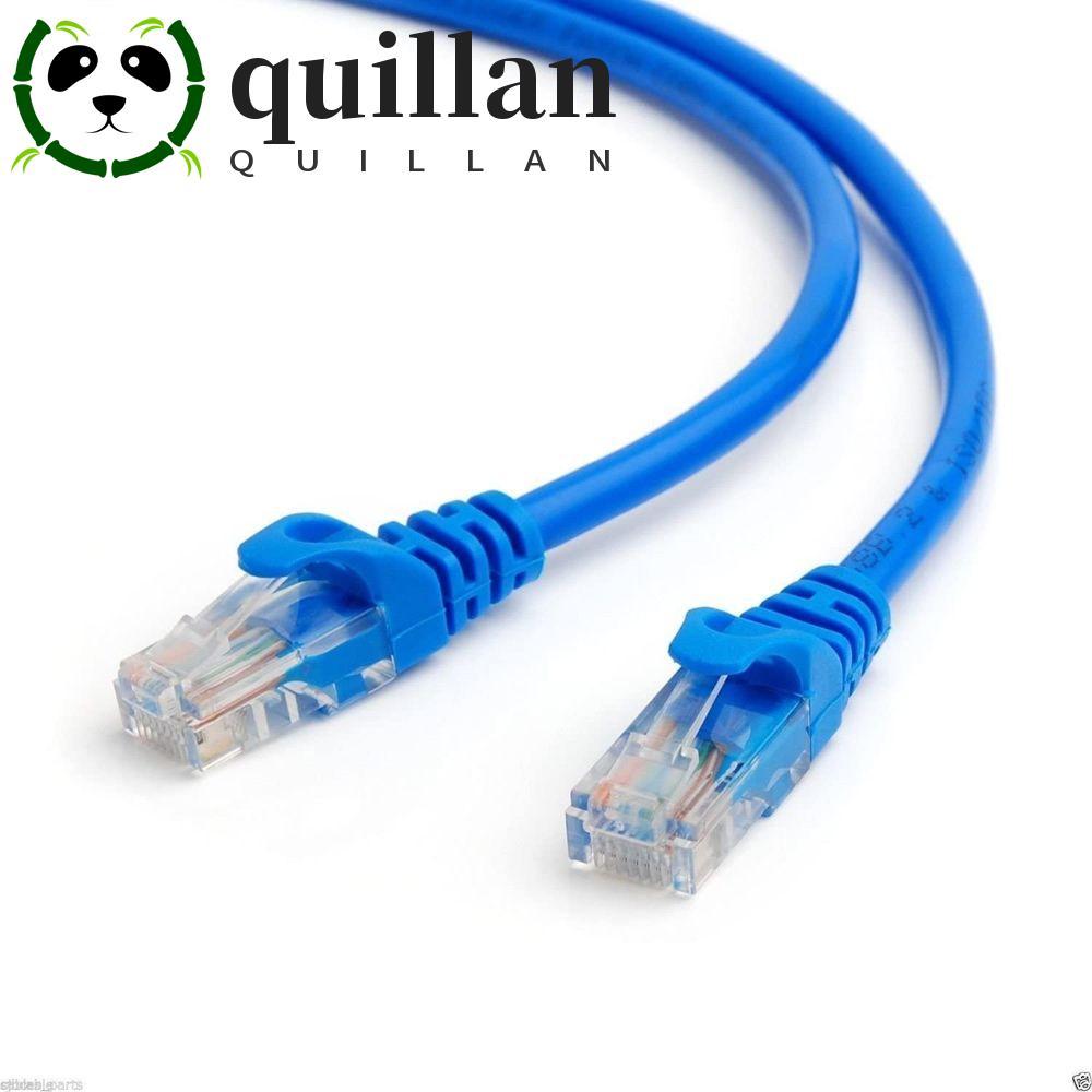 Cáp LAN QUILLAN Laptop 1m / 2m / 3m / 5m / 10m Modem Internet RJ 45 Splitter Cat 5e Channel Ethernet