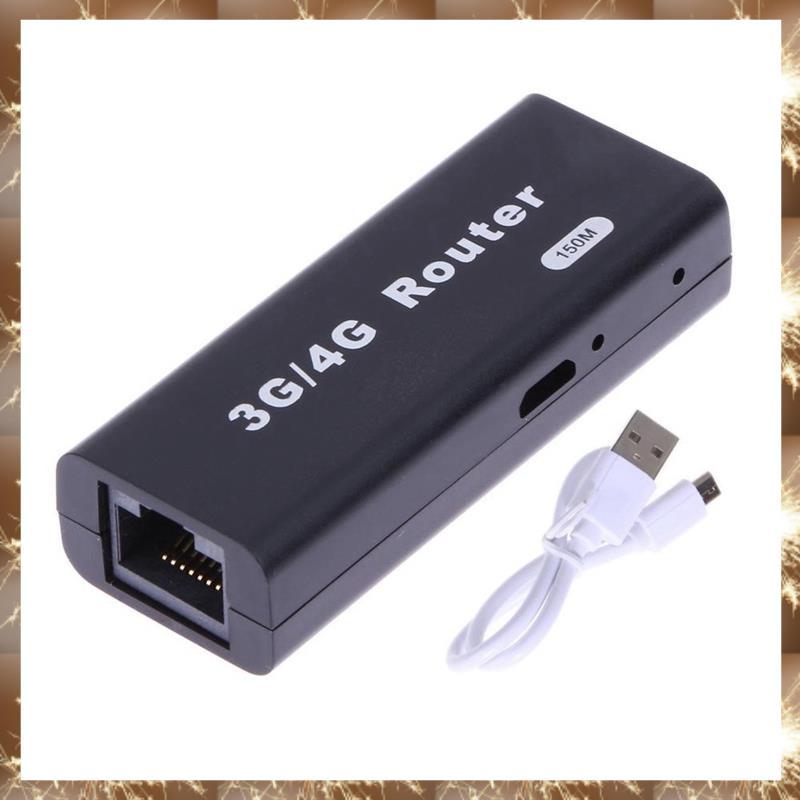 (Y O Q N) Bộ định tuyến không dây USB 3G / 4G WiFi Wlan Hotspot WiFi Hotspot 150Mbps Bộ định tuyến k