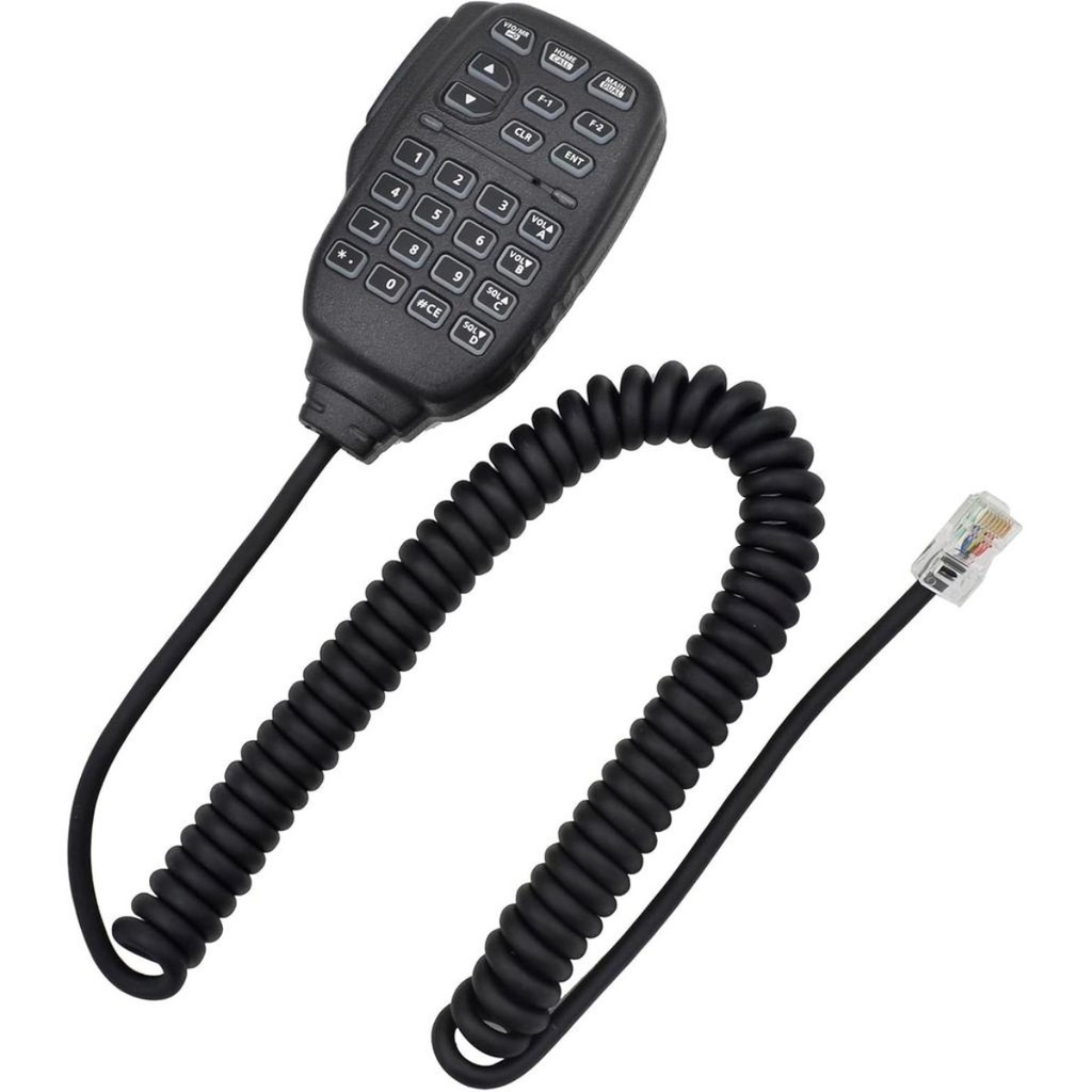 Micrô cầm tay HM-207 DTMF RJ45 8Pin PTT Mic cho ICOM IC-2730E IC-2730A ID-5100A ID-5100E Đài phát th
