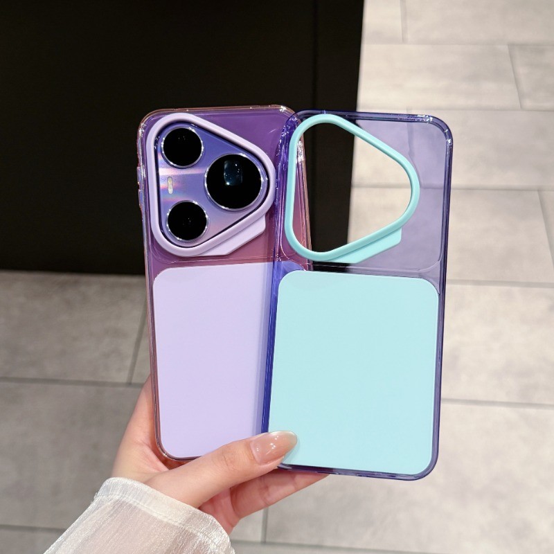 Ốp Điện Thoại Màu Trong Suốt Trăm Hoa Thời Trang Thích Hợp Cho Huawei P90 P90 Pro Max Ốp Bảo Vệ Điện