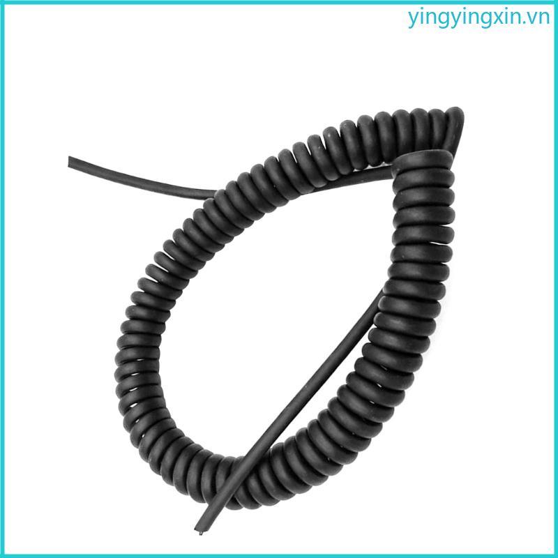 Dây nối dài cáp co lại YIN 18AWG 4 lõi Cáp đen xoắn ốc lò xo