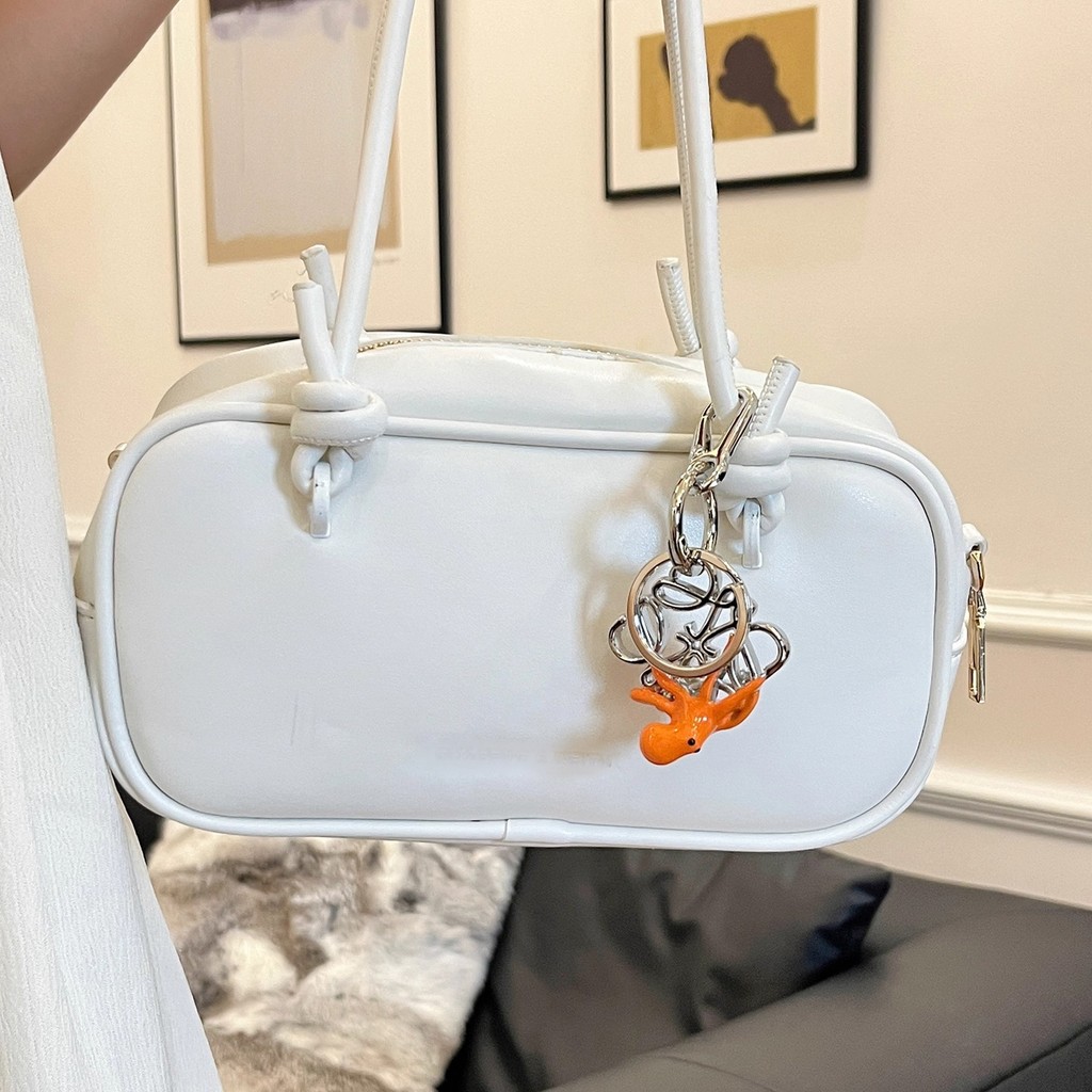 Hollow Square Octopus Keychain Pendant2025New fashion high-end bag accessory for the year