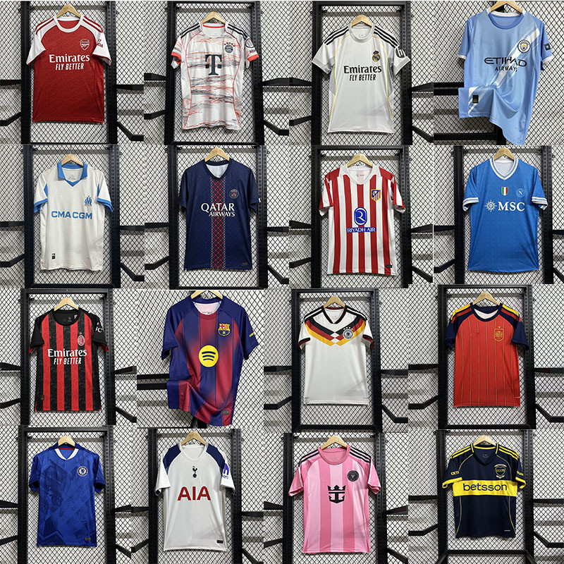 Huangma Barcelona Miami Brazil Anh Cuộc thi ngựa Bồ Đào Nha Paris Chelsea Arsenal AC Jersey xy05.10