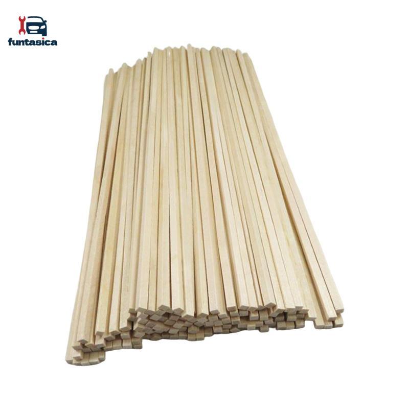 Bộ 50 Que Gỗ Chưa Hoàn Thành Nhỏ Cho Hàng Thủ Công Trang Trí Nhà Thủ Công Trẻ Em